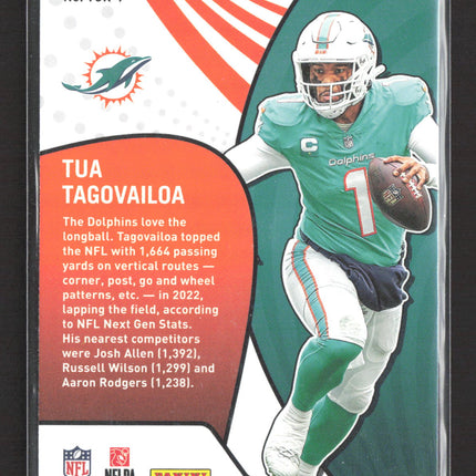 2023 Panini Donruss Vortex Tua Tagovailoa #VOR-7