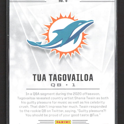 2020 Panini Illusions Tua Tagovailoa #6 RC
