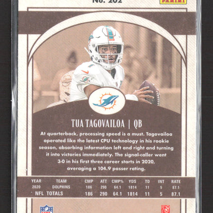 2021 Panini Chronicles Legacy Tua Tagovailoa #202 Base RC