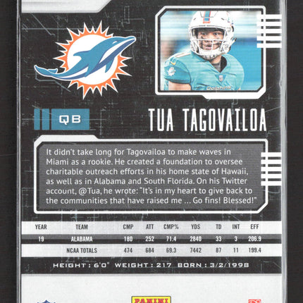 2020 Panini Playbook Tua Tagovailoa #102 RC