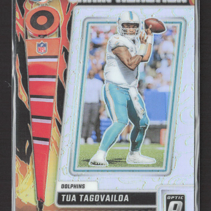 2023 Panini Donruss Optic Chain Reaction Tua Tagovailoa #CR-TT silver