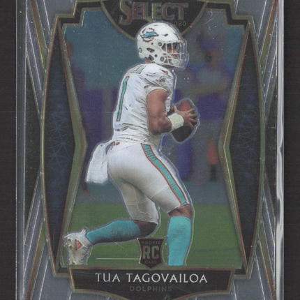 2021 Panini Select Premier Level Tua Tagovailoa #145 RC