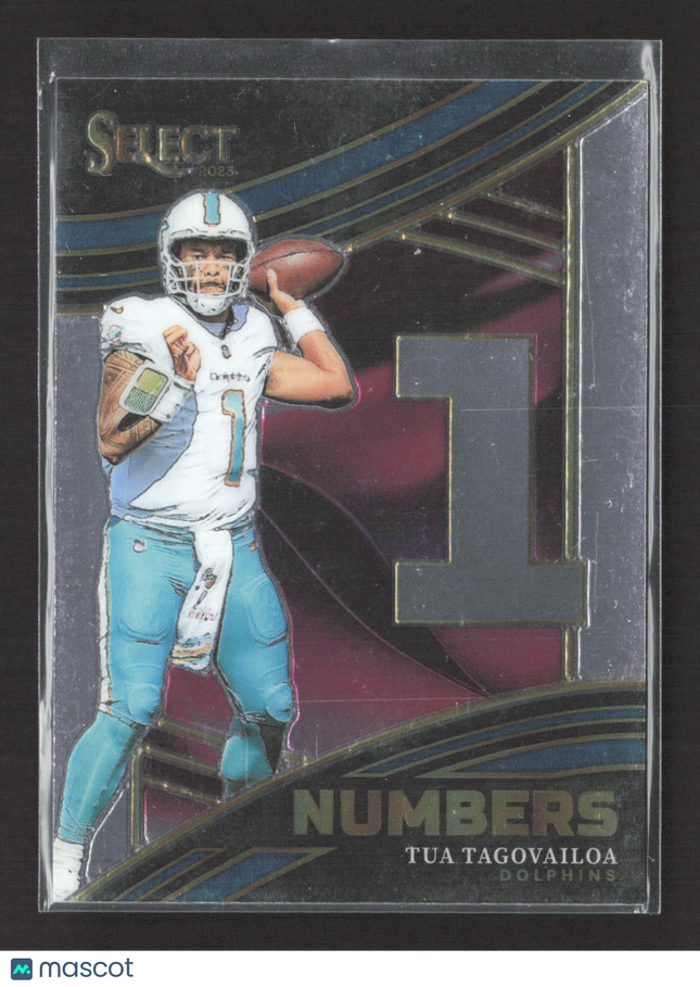 2024 Panini Select Numbers Tua Tagovailoa #NMB-TTA