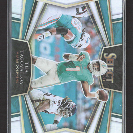 2022 Panini Select Prizm Tua Tagovailoa #SS-6 silver