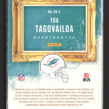 2021 Panini Chronicles Gridiron Kings Tua Tagovailoa #GK-2 RC