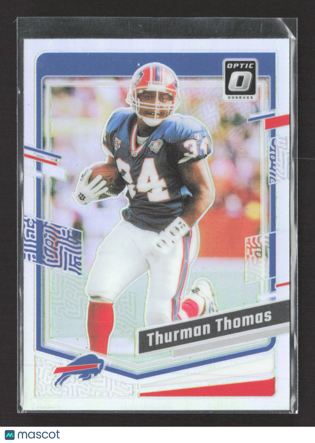 2023 Panini Donruss Optic Thurman Thomas #24 holo