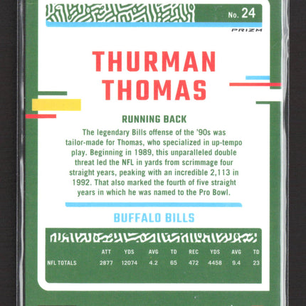2023 Panini Donruss Optic Thurman Thomas #24 holo