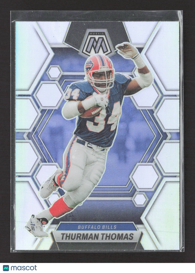 2023 Panini Mosaic Prizm Thurman Thomas #27 Silver