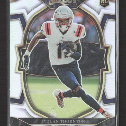 2023 Panini Select Prizm Tyquan Thornton #93 Concourse RC silver