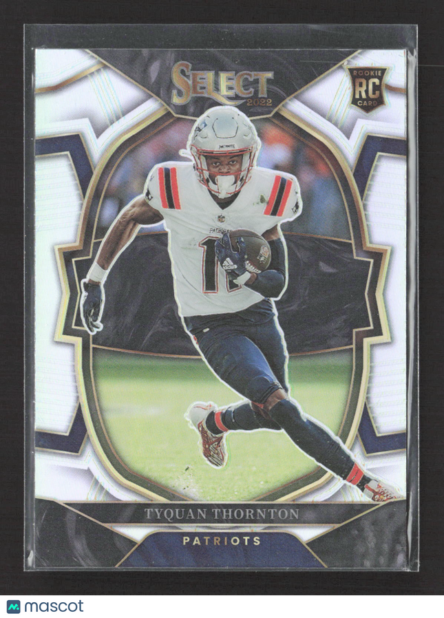 2023 Panini Select Prizm Tyquan Thornton #93 Concourse RC silver