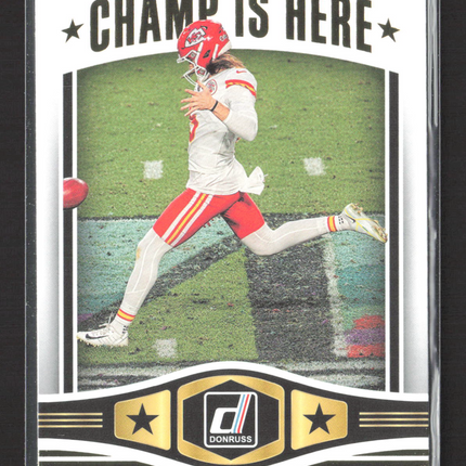 2023 Panini Donruss Champ Is Here Tommy Townsend #CIH-15