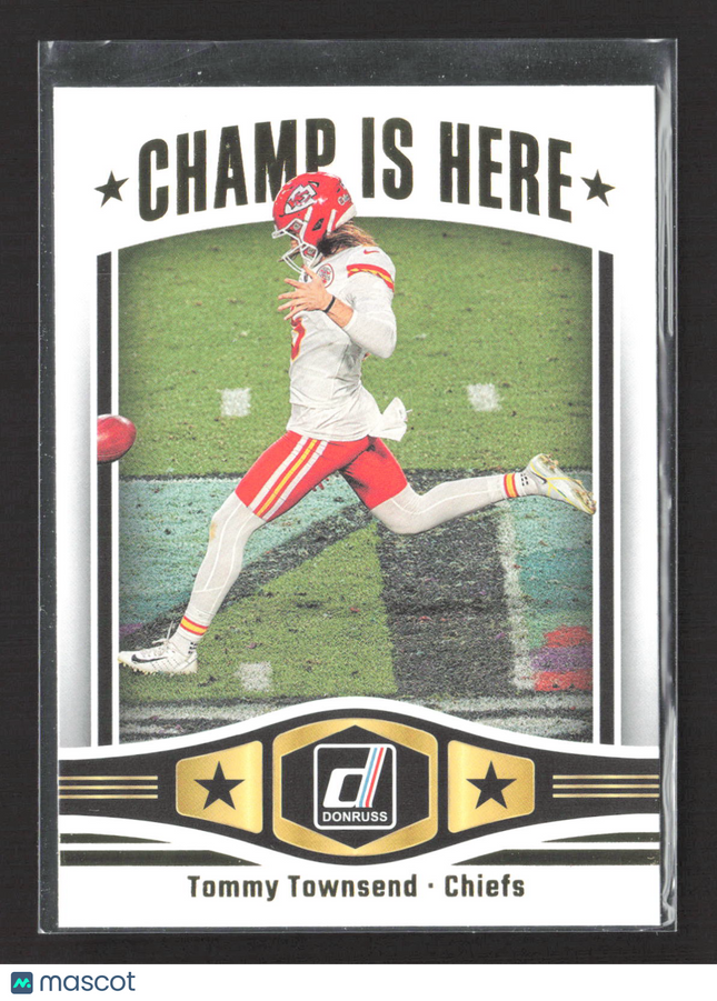 2023 Panini Donruss Champ Is Here Tommy Townsend #CIH-15