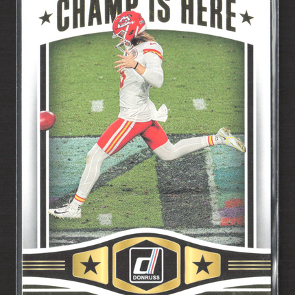 2023 Panini Donruss Champ Is Here Tommy Townsend #CIH-15