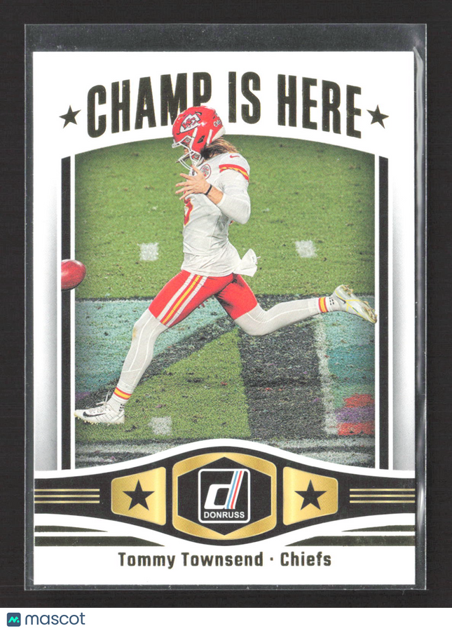 2023 Panini Donruss Champ Is Here Tommy Townsend #CIH-15