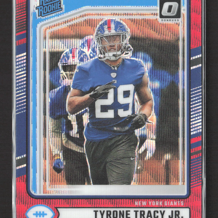 2024 Panini Donruss Optic Tyrone Tracy Jr. #364 Red