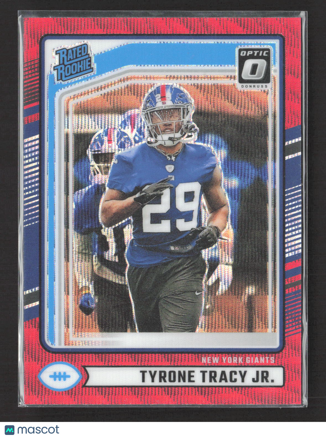 2024 Panini Donruss Optic Tyrone Tracy Jr. #364 Red