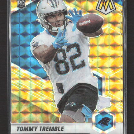 2021 Panini Mosaic Prizm Tommy Tremble #385 Yellow RC