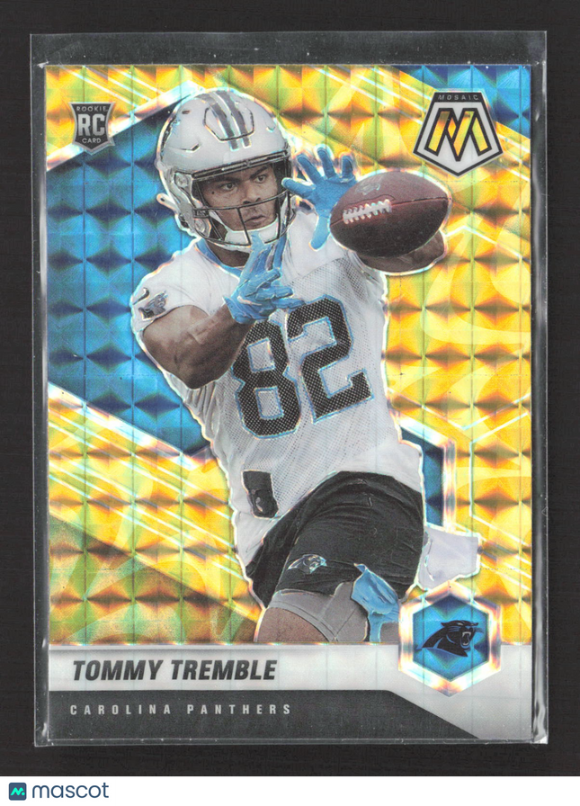 2021 Panini Mosaic Prizm Tommy Tremble #385 Yellow RC