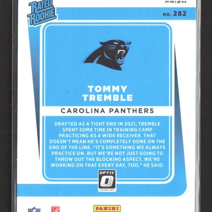 2021 Panini Donruss Optic Tommy Tremble #282 Bronze
