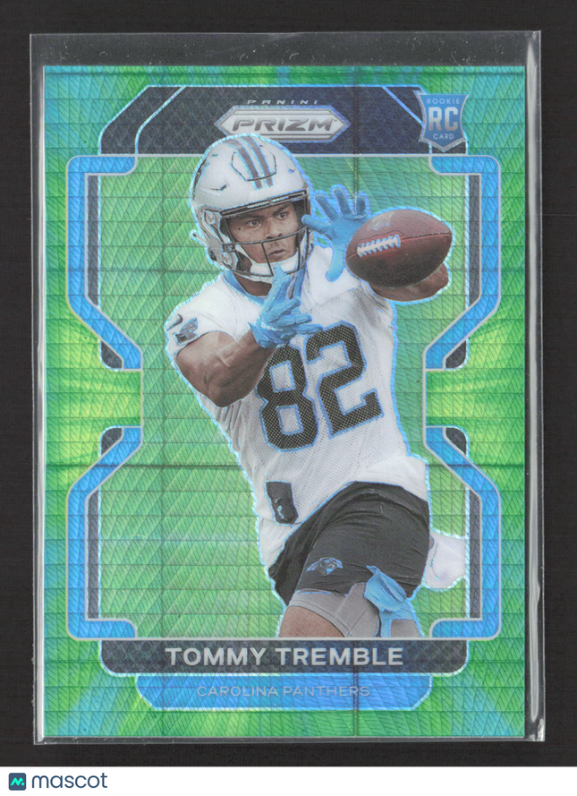 2021 Panini Prizm Tommy Tremble #415 Green hyper RC 131/175