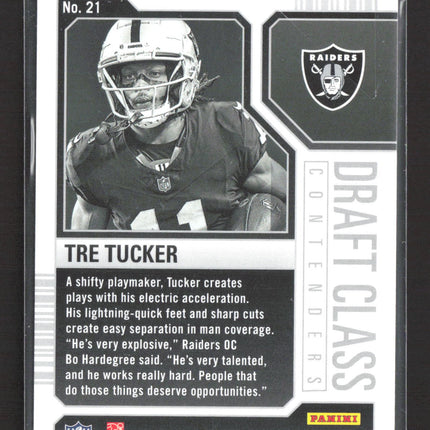 2023 Panini Contenders Draft Class Tre Tucker #21 RC