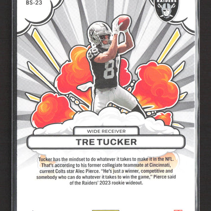 2023 Panini Donruss Bomb Squad Tre Tucker #BS-23