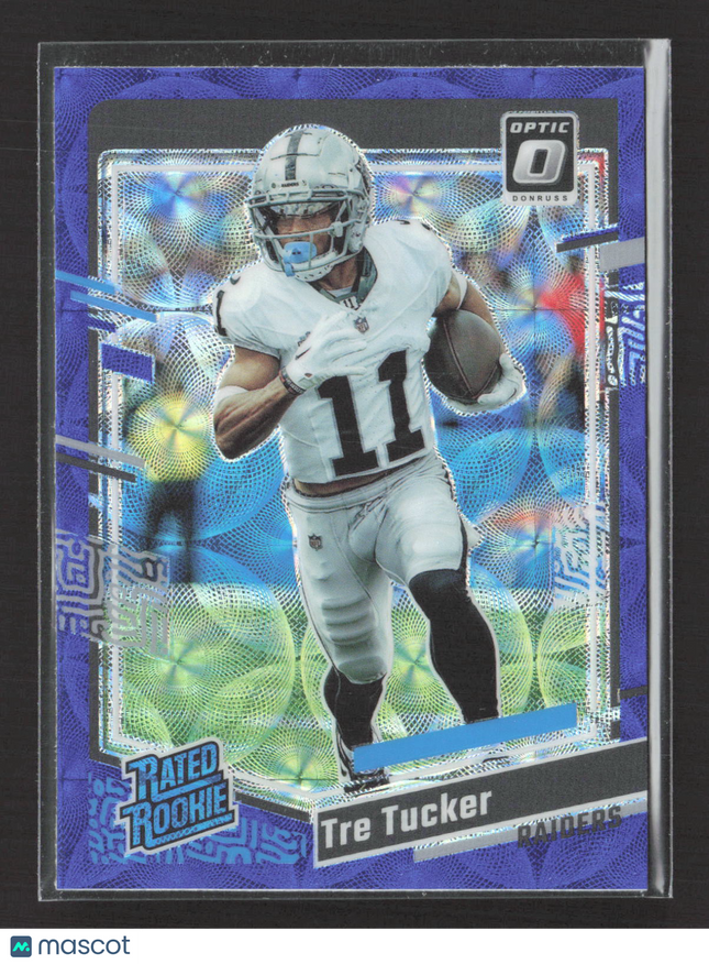 2023 Panini Donruss Optic Tre Tucker #261 blue scope