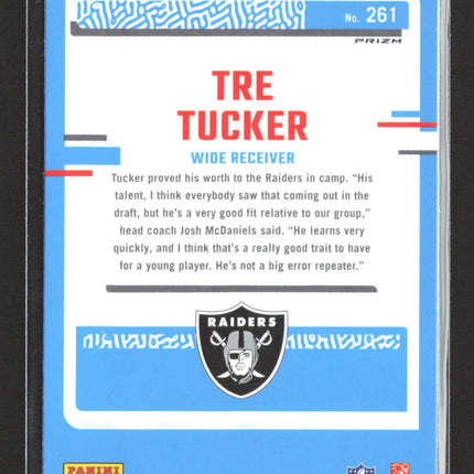 2023 Panini Donruss Optic Tre Tucker #261 blue scope