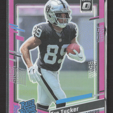 2023 Panini Donruss Optic Tre Tucker #362 Pink