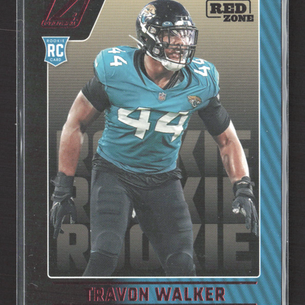 2022 Panini Zenith Football Red Zone Travon Walker #125 RC
