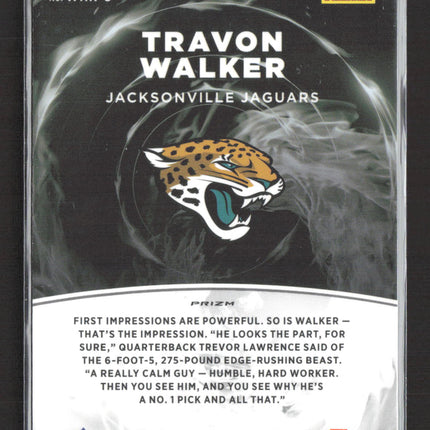 2023 Panini Donruss Optic White-Hot Rookies Travon Walker #WHR-9