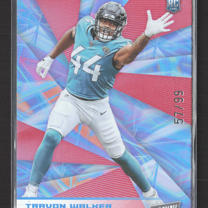 2022 Panini Player of the Day Football Travon Walker #62 57/99 RC