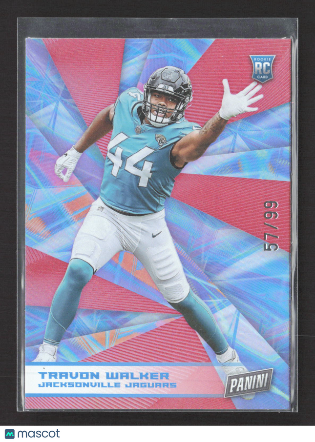 2022 Panini Player of the Day Football Travon Walker #62 57/99 RC