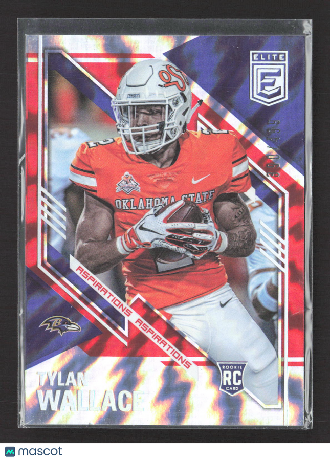 2021 Panini Donruss Elite Aspirations Tylan Wallace #199 RC /499