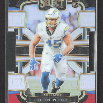 2024 Panini Select Football Tuli Tuipulotu #53 Concourse RC