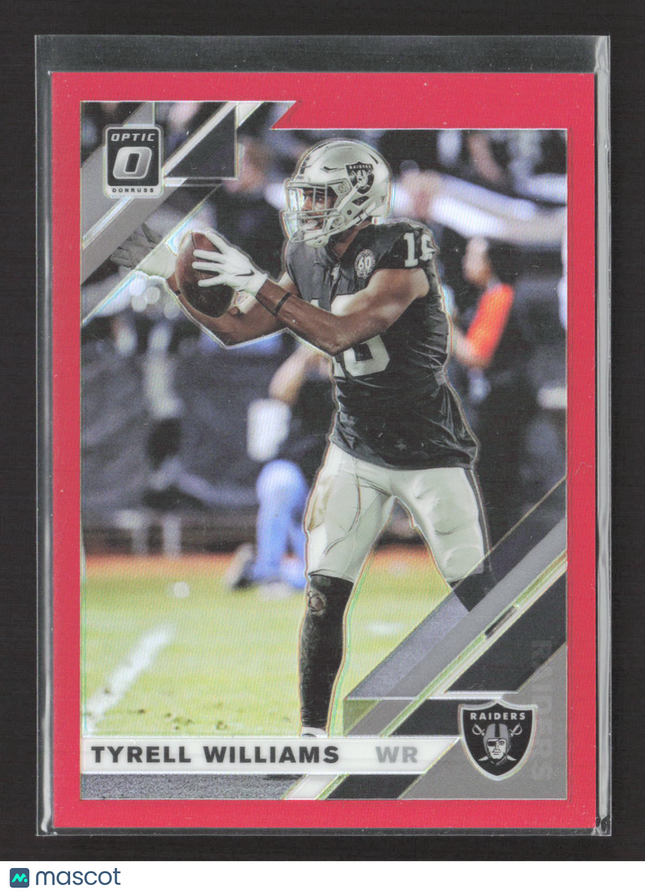 2019 Panini Donruss Optic Football Tyrell Williams #76 Red 71/99