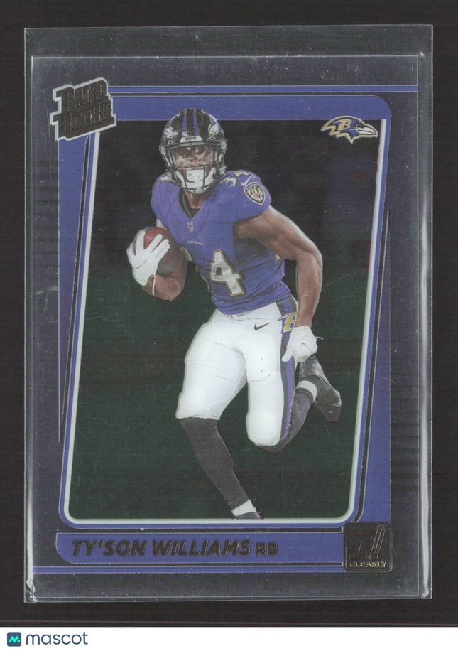 2022 Panini Clearly Donruss Ty'Son Williams #99