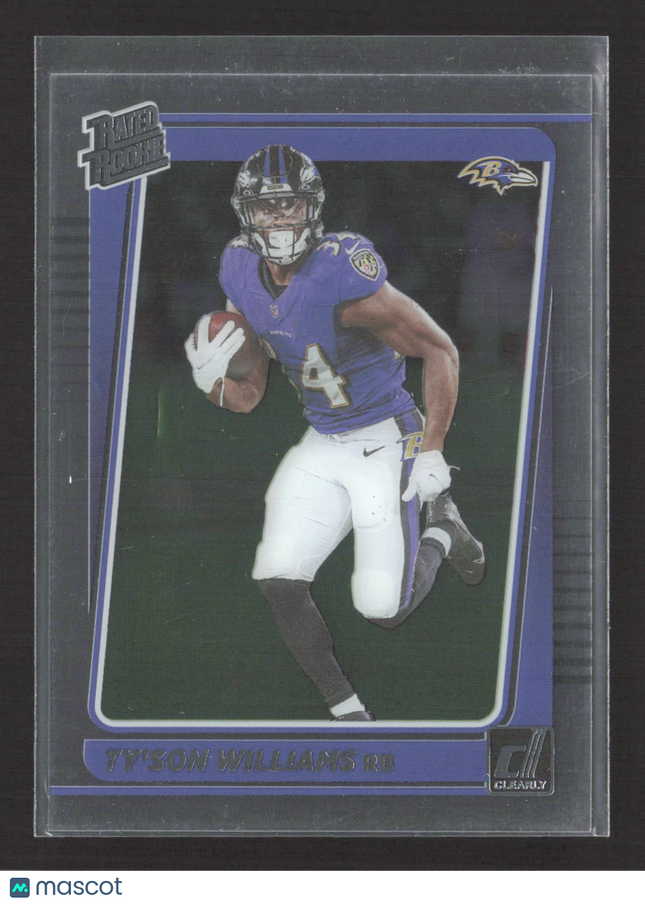 2022 Panini Clearly Donruss Ty'Son Williams #99