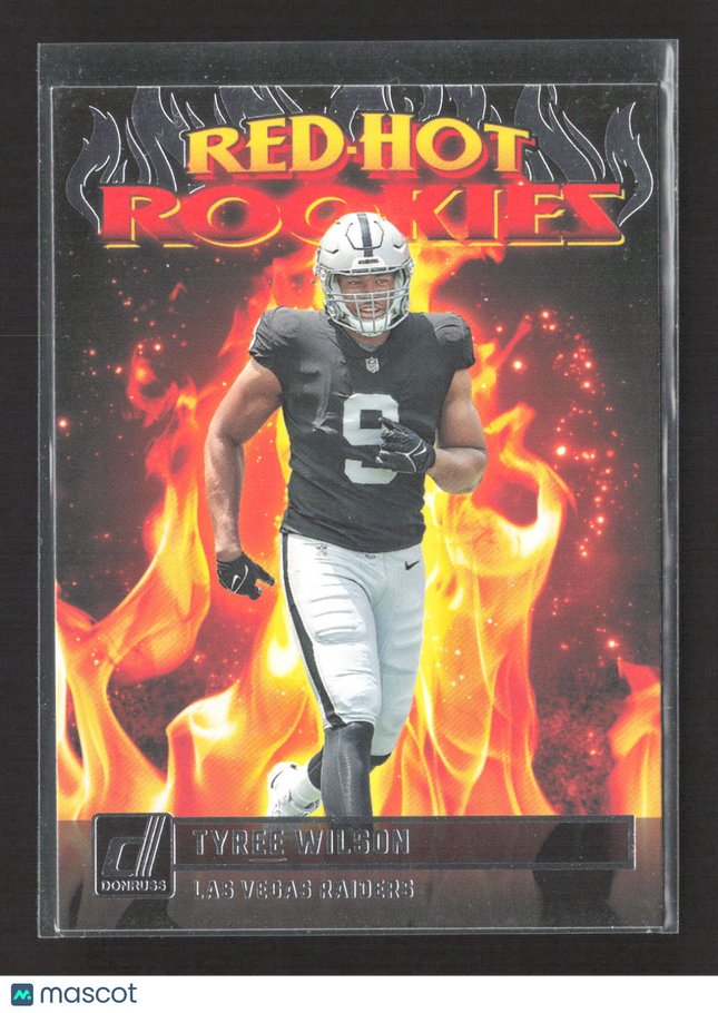 2023 Panini Donruss Red Hot Rookies Tyree Wilson #RHR-2