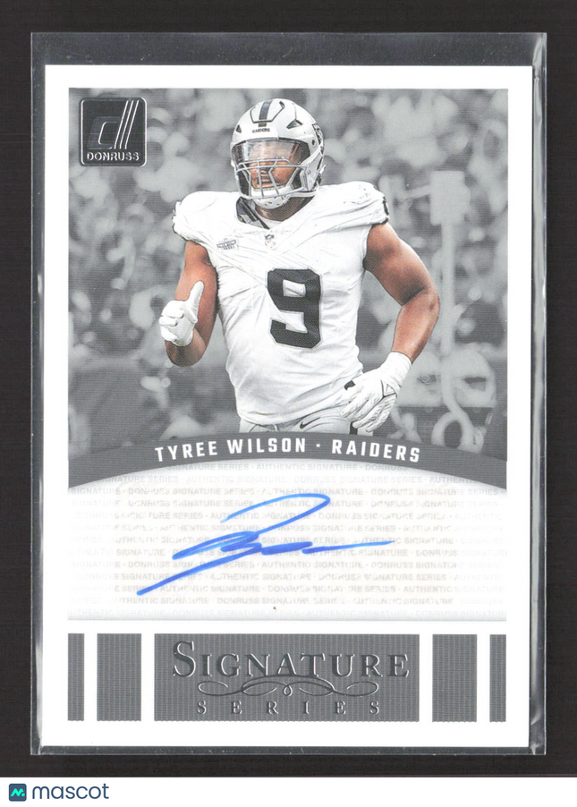 2024 Panini Donruss Signature Series Tyree Wilson #SSE-TWI auto