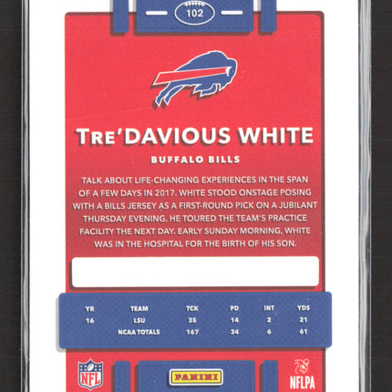 2017 Panini Donruss Optic Tre'Davious White #102 RC