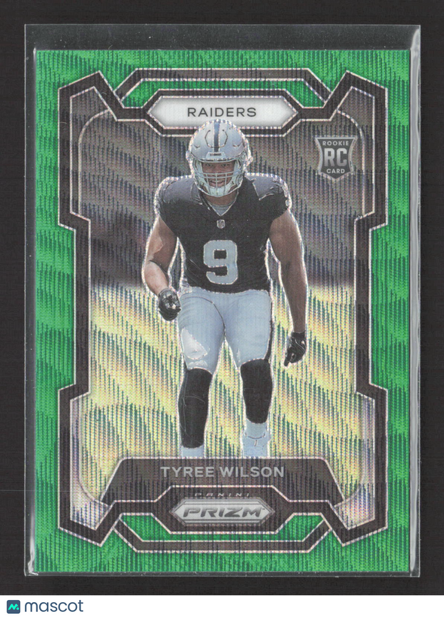 2023 Panini Prizm Tyree Wilson #363 Green RC