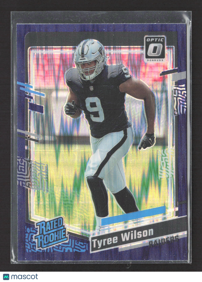 2023 Panini Donruss Optic Tyree Wilson #262 Purple Shock