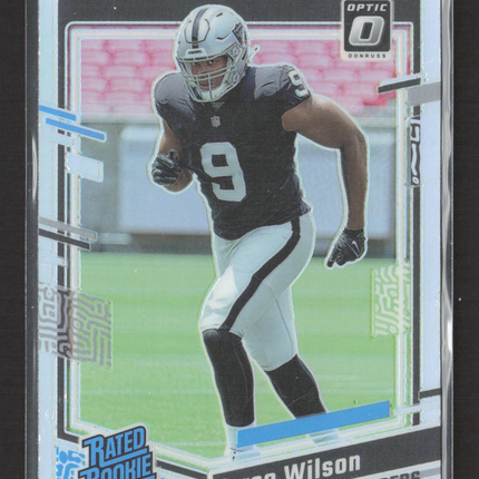 2023 Panini Donruss Optic Prizm Tyree Wilson #262 holo