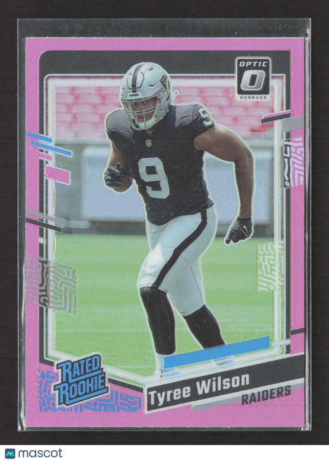 2023 Panini Donruss Optic Tyree Wilson #262 Pink