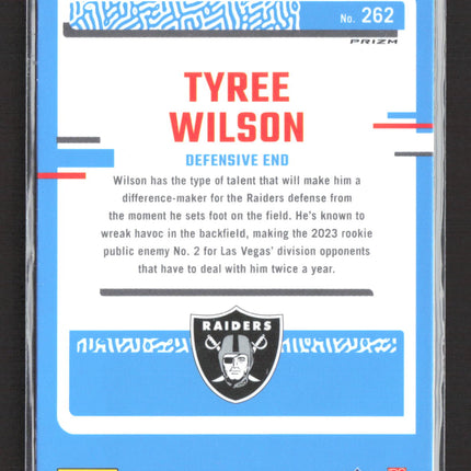 2023 Panini Donruss Optic Tyree Wilson #262 Pink
