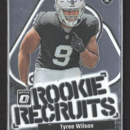 2023 Panini Donruss Optic Rookie Recruits Tyree Wilson #17