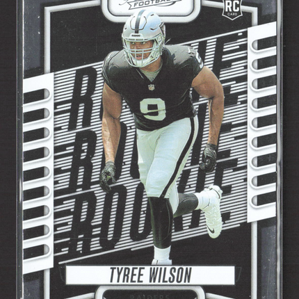 2023 Panini Absolute Football Tyree Wilson #105 RC