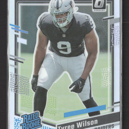 2023 Panini Donruss Optic Tyree Wilson #363 holo