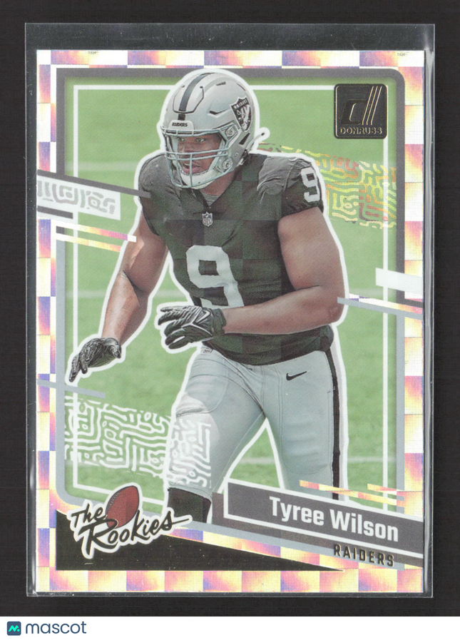2023 Panini Donruss The Rookies Tyree Wilson #3 Mosaic